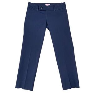 Lilly Pulitzer Low Rise Stretch Slim Cropped Casual Work Vacation Pant - Sz 4